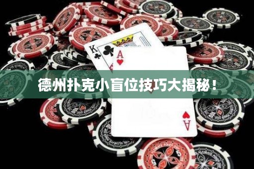 德州撲克小盲位技巧大揭秘！