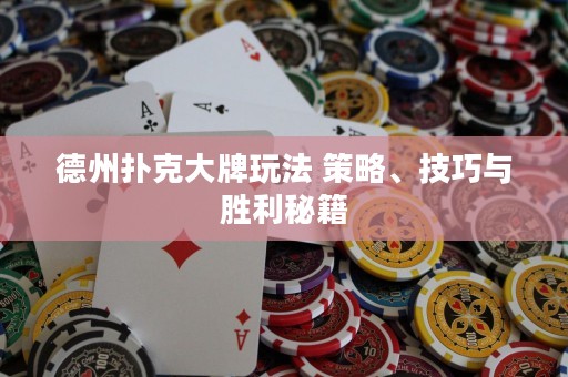 德州撲克大牌玩法 策略、技巧與勝利秘籍