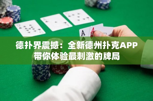 德?lián)浣缯鸷常喝碌轮輷淇薃PP帶你體驗(yàn)最刺激的牌局