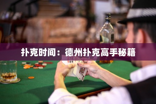 撲克時(shí)間：德州撲克高手秘籍