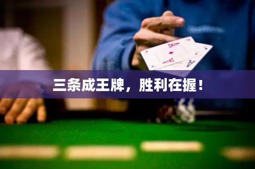三條成王牌，勝利在握！