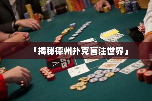 「揭秘德州撲克盲注世界」