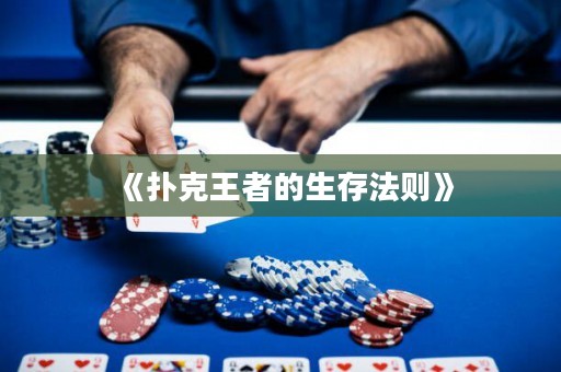 《撲克王者的生存法則》