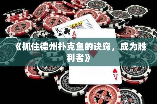 《抓住德州撲克魚的訣竅，成為勝利者》