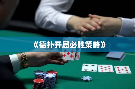 《德?lián)溟_局必勝策略》