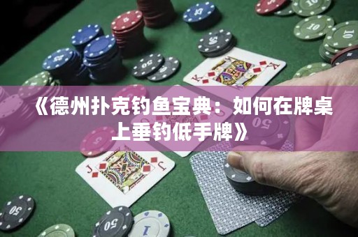 《德州撲克釣魚(yú)寶典：如何在牌桌上垂釣低手牌》