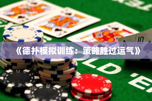 《德?lián)淠M訓(xùn)練：策略勝過運(yùn)氣》
